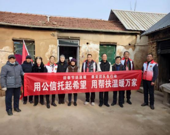 帮扶路上一起走 温暖送到百姓家938